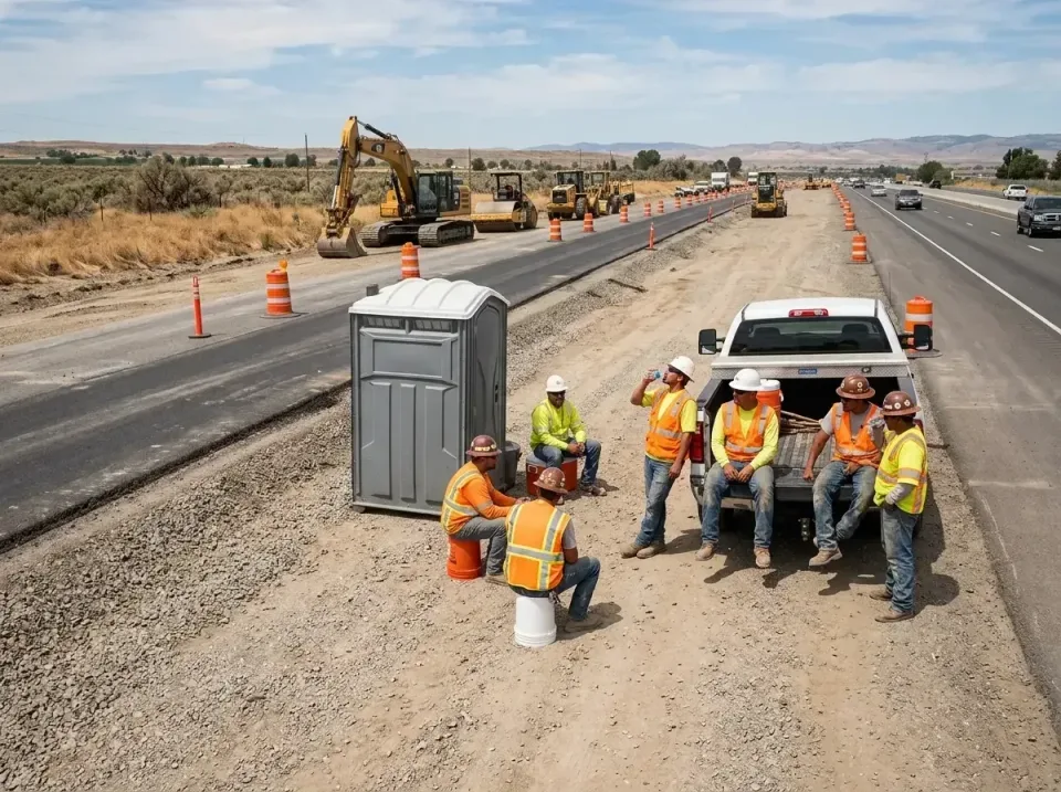 highway-road-construction-crew-007 — frequently asked questions, Porta Potty and Restroom Rentals in Green Park, MO